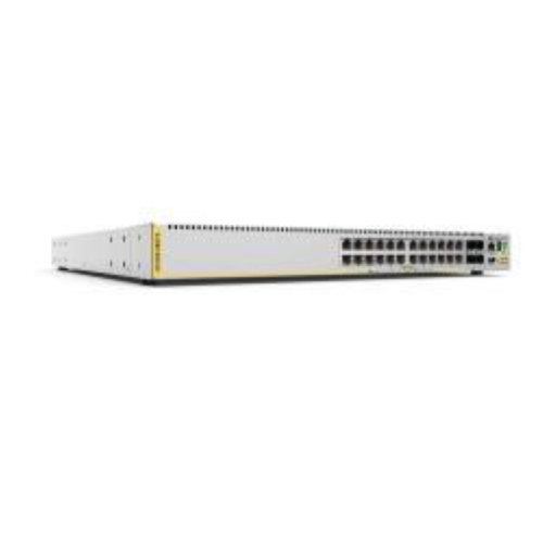 Allied Telesis AT x510DP-28GTX - Switch - L2+ - gestito - 24 x 10/100/1000 + 2 x 10 Gigabit Ethernet / 1 Gigabit Ethernet SFP+ + 2 x 10 Gigabit SFP+ - flusso d'aria da anteriore a posteriore - montabile su rack